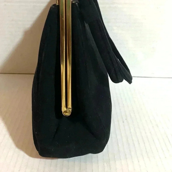 Koret black suede handle bag - Picture 4 of 9